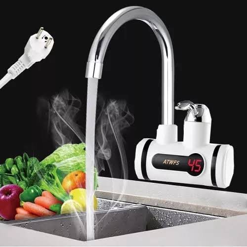 Electric Hand Shower – Digital Display Instant Hot Water Tap
